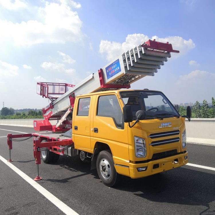 青岛即墨出租云梯车电话 水泥上楼